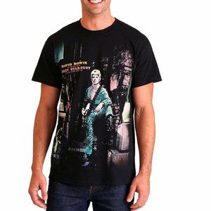David Bowie Ziggy Stardust cover glam rock Official T-Shirt M NWT